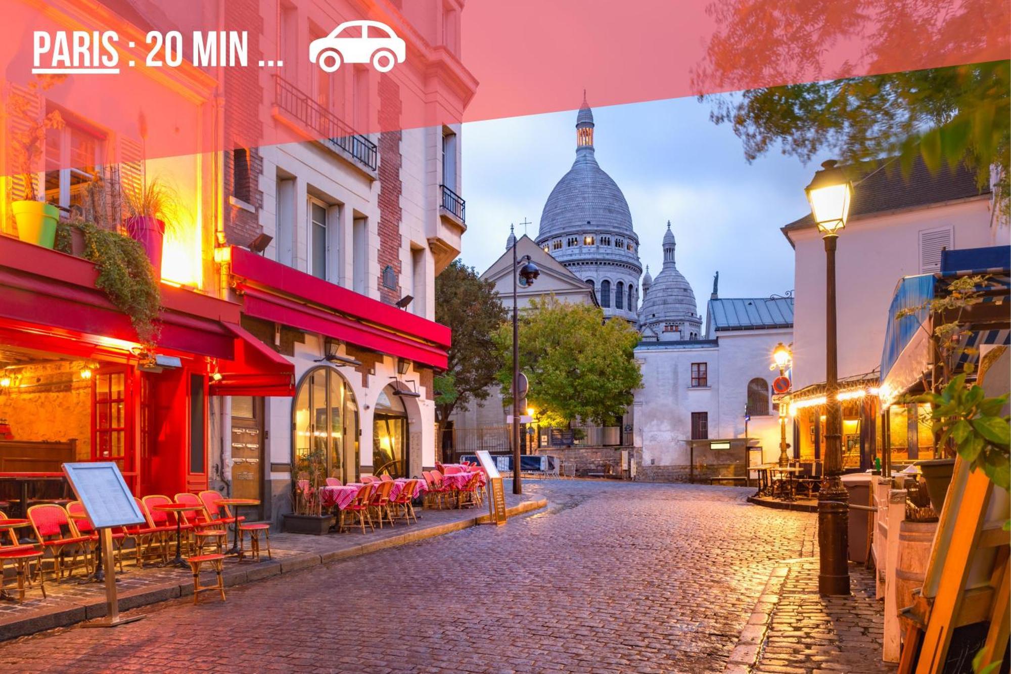 L'Escale Balneo'Romantique - Loveroom - Jacuzzi & Petit Dejeuner Villiers-sur-Marne Kültér fotó